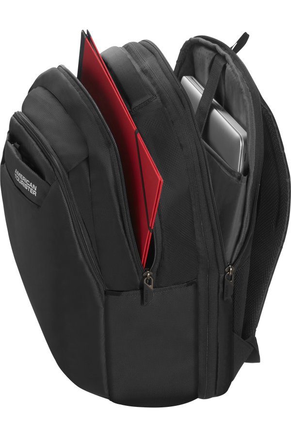 American Tourister Urban Groove UG Business Backpack 2 Expandable 15.6'  Schwarz