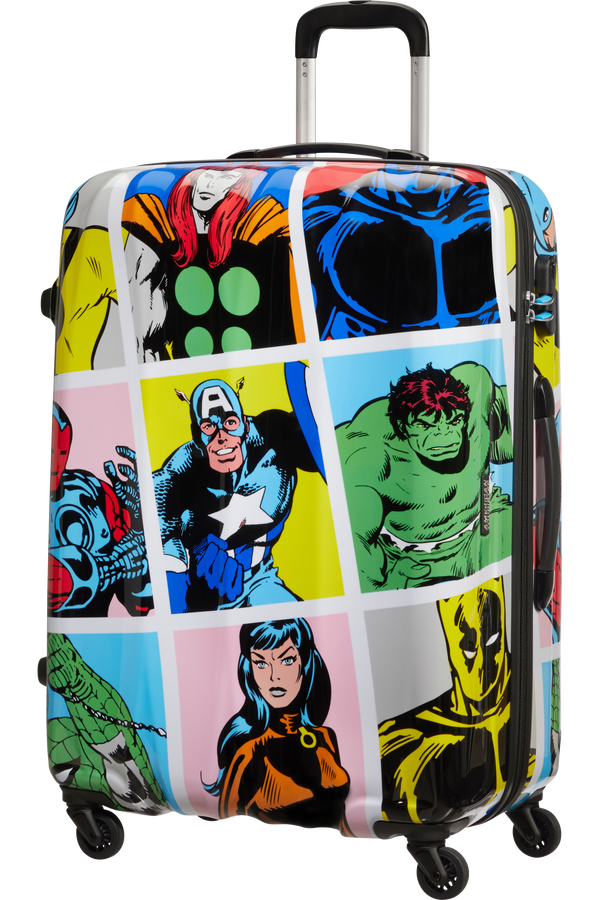 American Tourister Marvel Legends Spinner Alfatwist 75cm  Marvel Pop Art