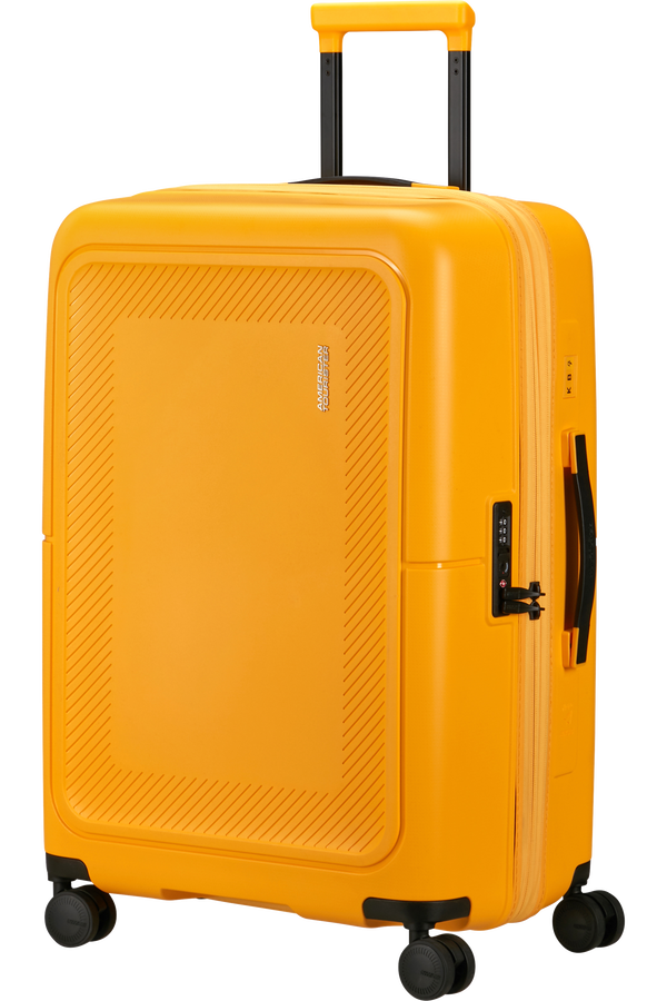 American Tourister DashPop Spinner Expandable TSA 67cm Jaune or