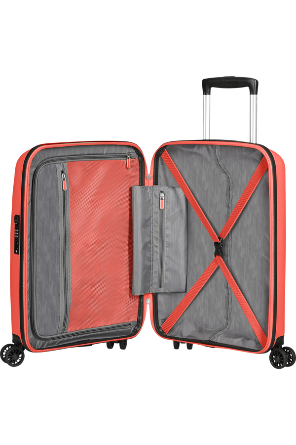 American Tourister Bon Air Dlx SPINNER 55/20 TSA  Flash Coral
