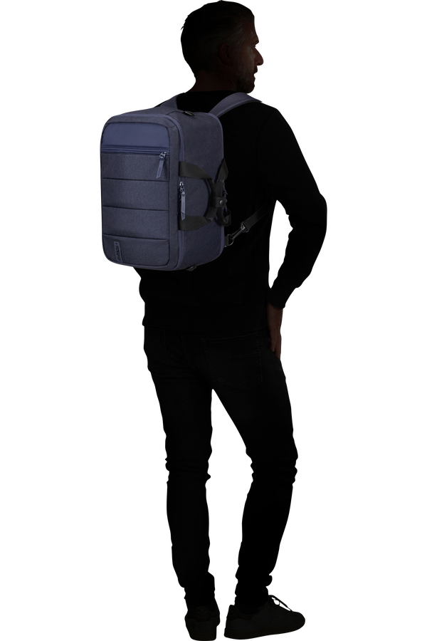 American Tourister Streethero 3-Way Boarding Bag  Navy Melange