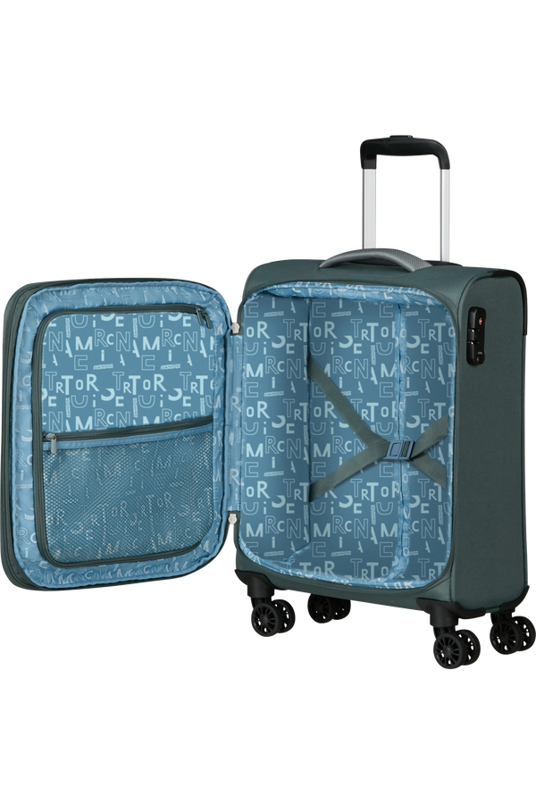 American Tourister Pulsonic Spinner 55/20 EXP TSA 55cm  Dark Forest