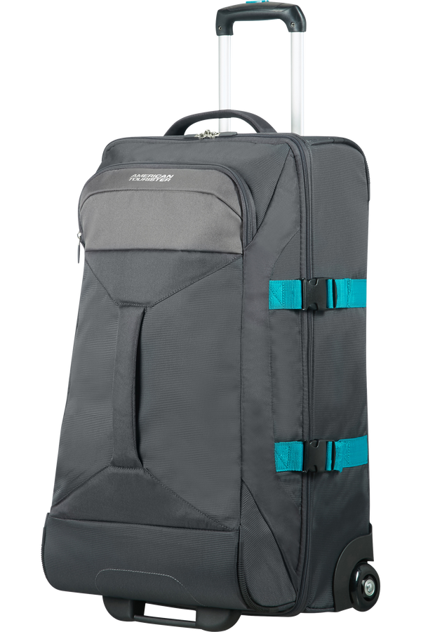 American Tourister Road Quest Sac de voyage &agrave; roulettes M  Grey/Turquoise