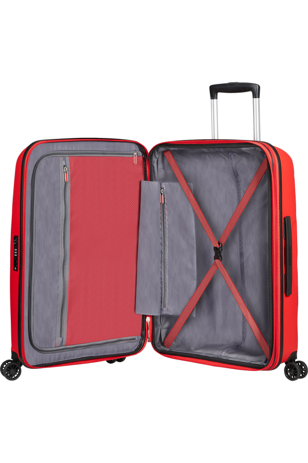 American Tourister Bon Air Dlx Spinner TSA Expandable 66cm  Rouge Magma