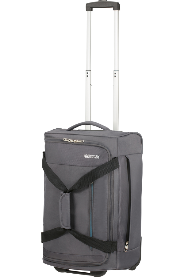 American Tourister Heat Wave Duffle with Wheels 55cm  Charcoal Grey