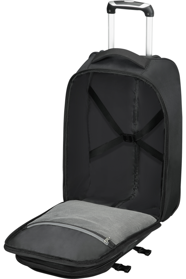 American Tourister Road Quest Laptop Rucksack mit Rollen 39.6cm/15.6inch  Solid Black
