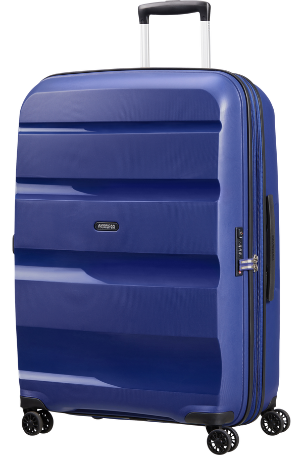 American Tourister Bon Air Dlx Spinner TSA Expandable 75cm  Bleu marine foncé