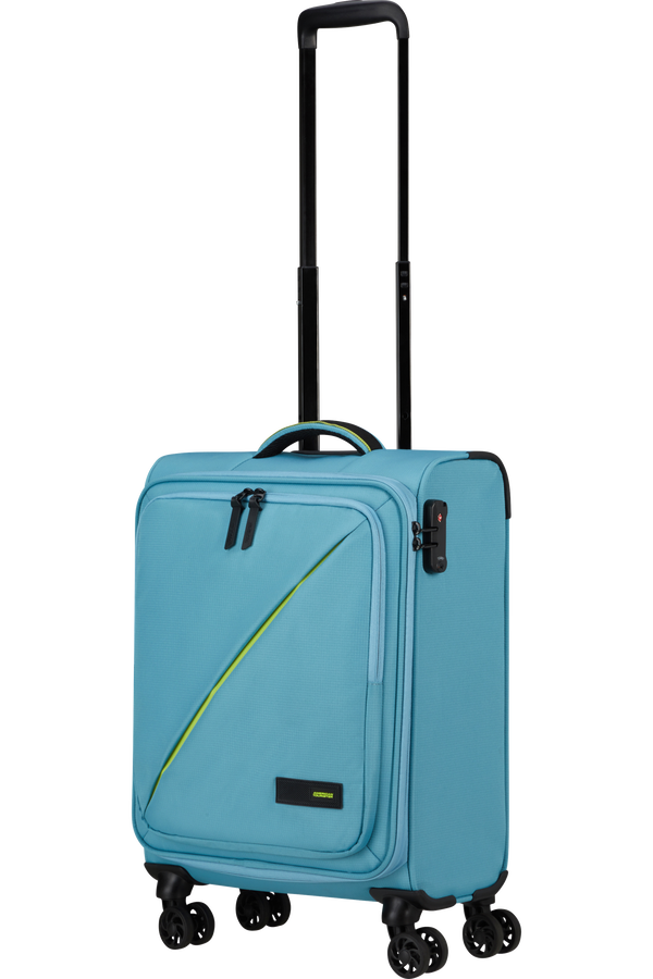 American Tourister Take2cabin Spinner Tsa 55cm  Bleu Vent