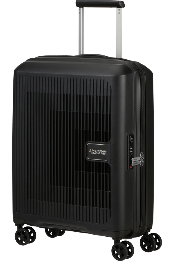 American Tourister Aerostep Spinner 55/20 Exp Tsa 55cm  Schwarz