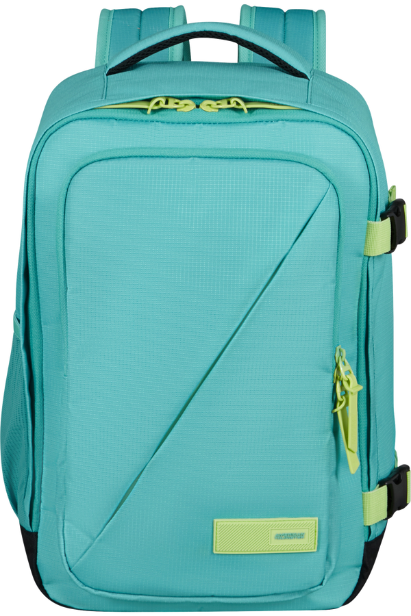 American Tourister Take2cabin Casual Backpack S  Dusty Turquoise/Lime