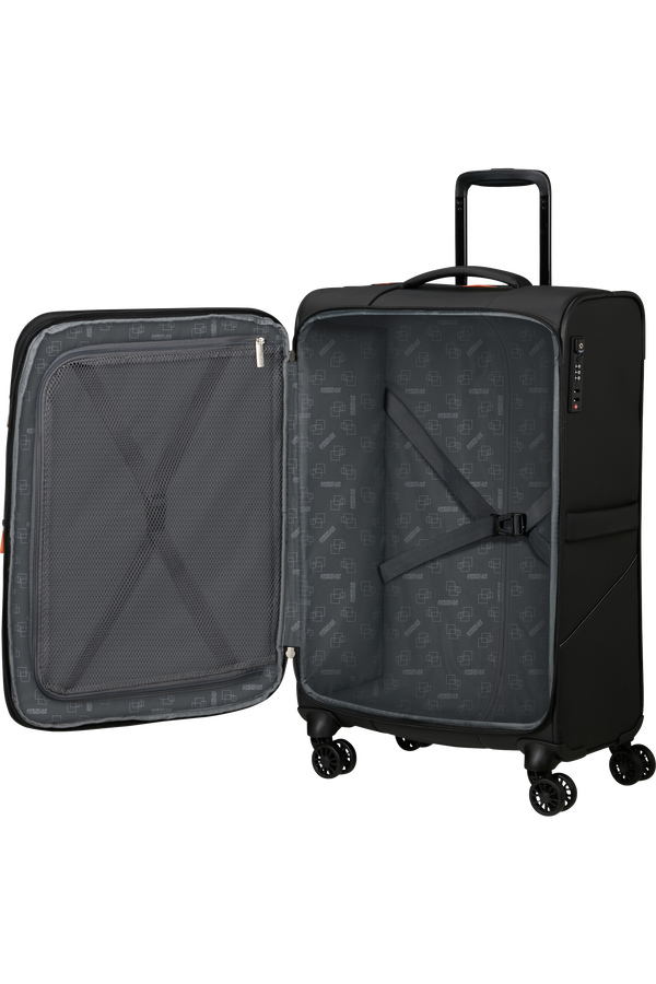 American Tourister SummerRide Spinner M EXP TSA SP 69cm  Schwarz