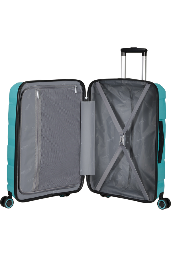 American Tourister Air Move SPINNER 66/24 TSA  Bleu canard
