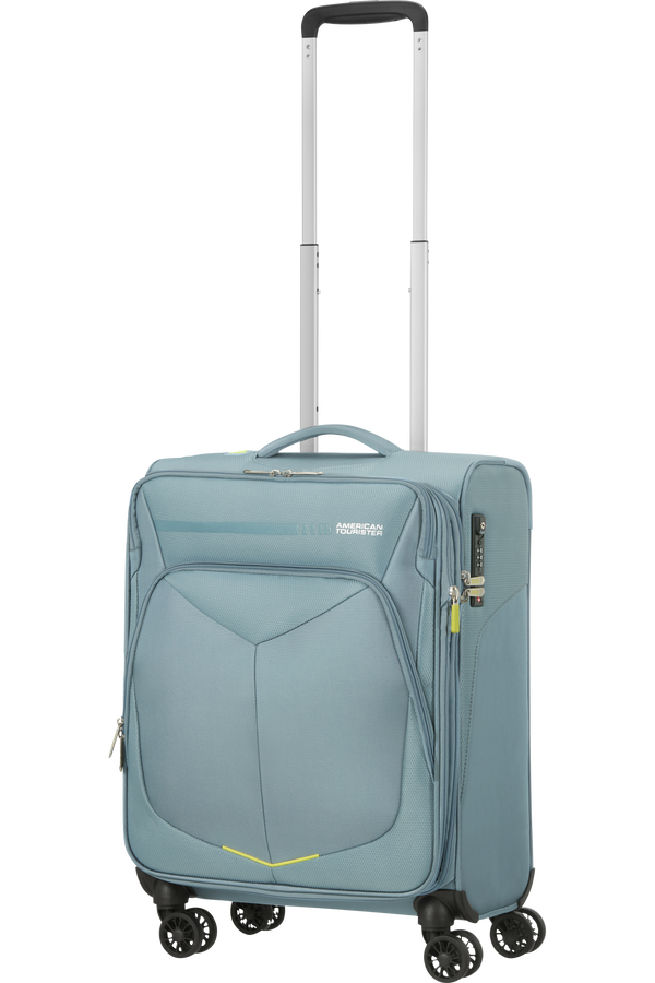 American Tourister Summerfunk Spinner Exp TSA 55cm  Gris Métallique