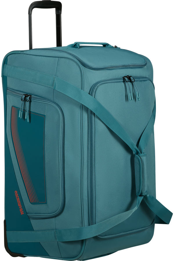American Tourister City Racer Duffle with Wheels M  P&eacute;trole