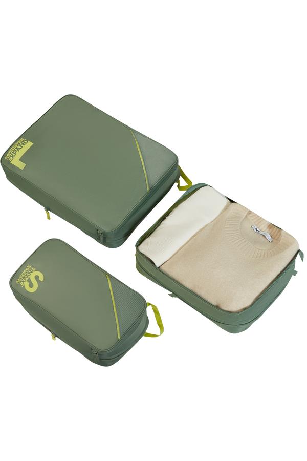 Packing Cubes Set de 3 organisateurs de bagages