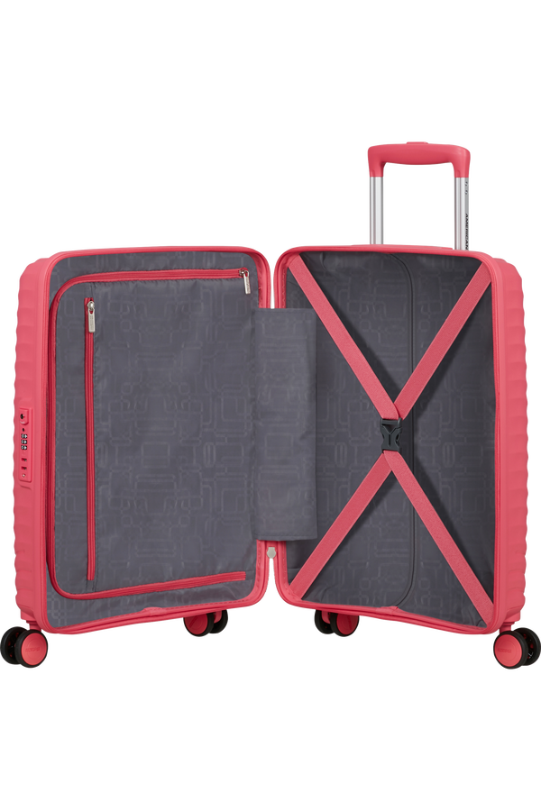 American Tourister Diablast Spinner TSA 55cm  Pink Glitch