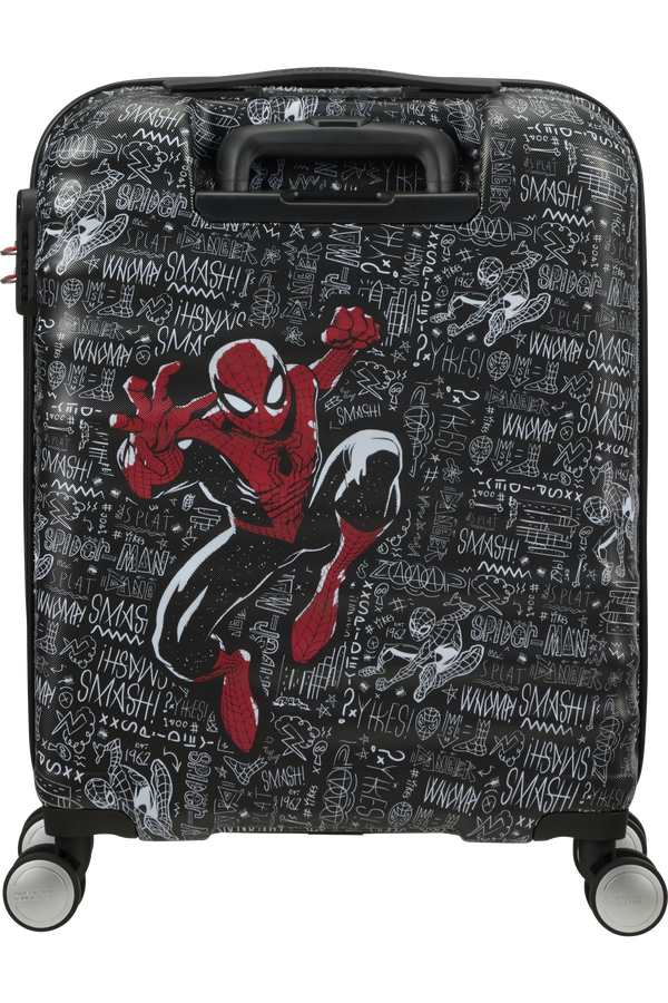 American Tourister Wavebreaker Disney Spinner 55cm  Spiderman Sketch