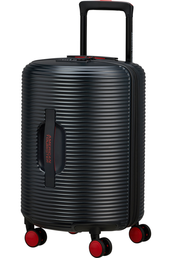 American Tourister Rollio Spinner 52cm  Noir/Rouge