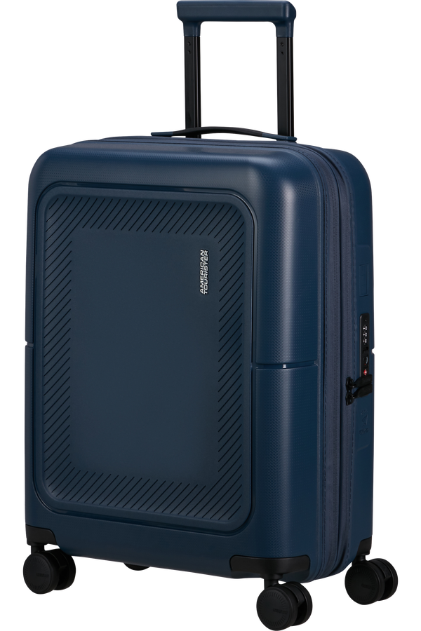 American Tourister DashPop Spinner Expandable TSA 55cm Midnight Blue