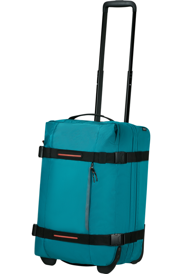 American Tourister Urban Track Duffle With Wheels S  Verdigris
