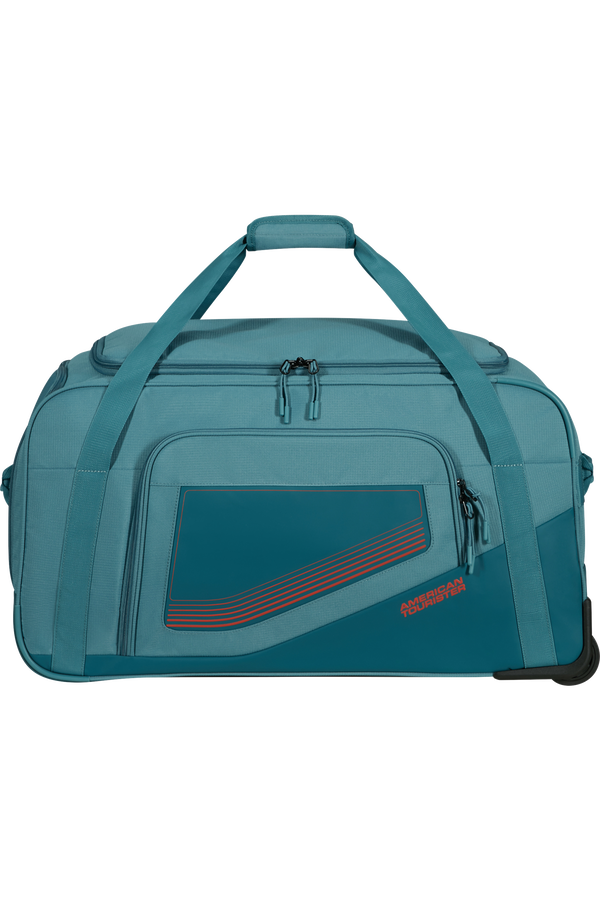 American Tourister City Racer Duffle with Wheels M  P&eacute;trole
