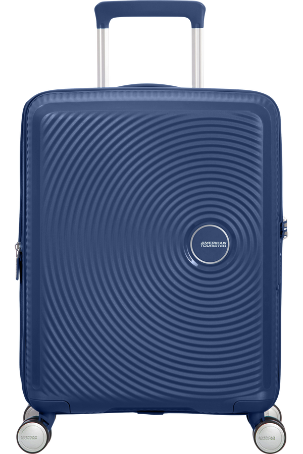 American Tourister Soundbox Spinner erweiterbar 55cm Midnight Navy