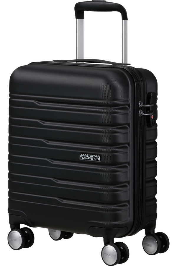 American Tourister Flashline SPINNER UNDERSEATER 45cm  Shadow Black