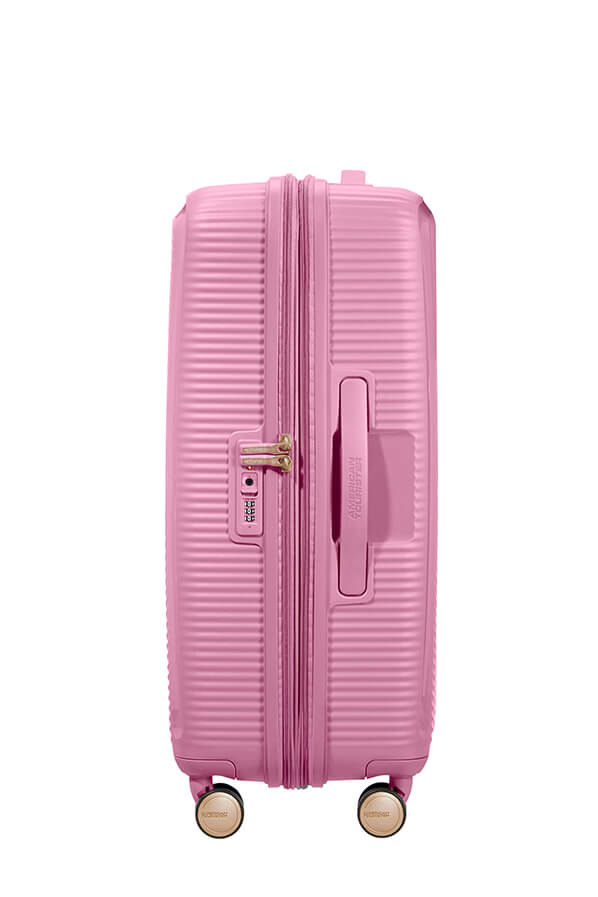 Soundbox Spinner TSA Expandable 67cm Pearl Pink/Gold | American Tourister  Schweiz